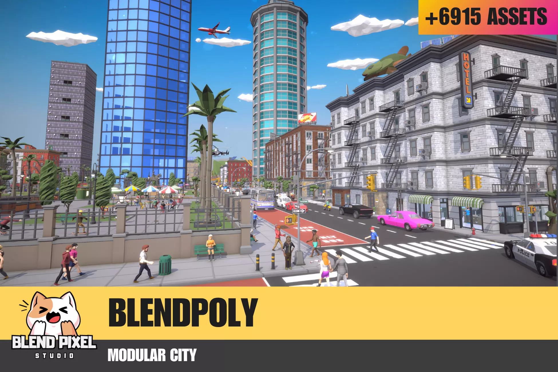 BlendPoly Modular City