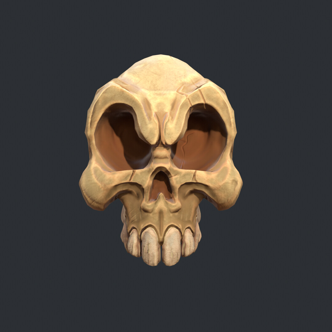 Stylized Skull